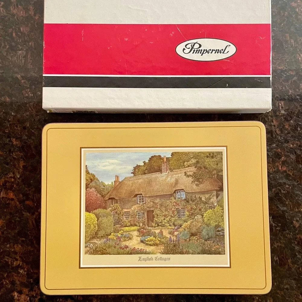 Pimpernel English Cottages Set of 6 Placemats